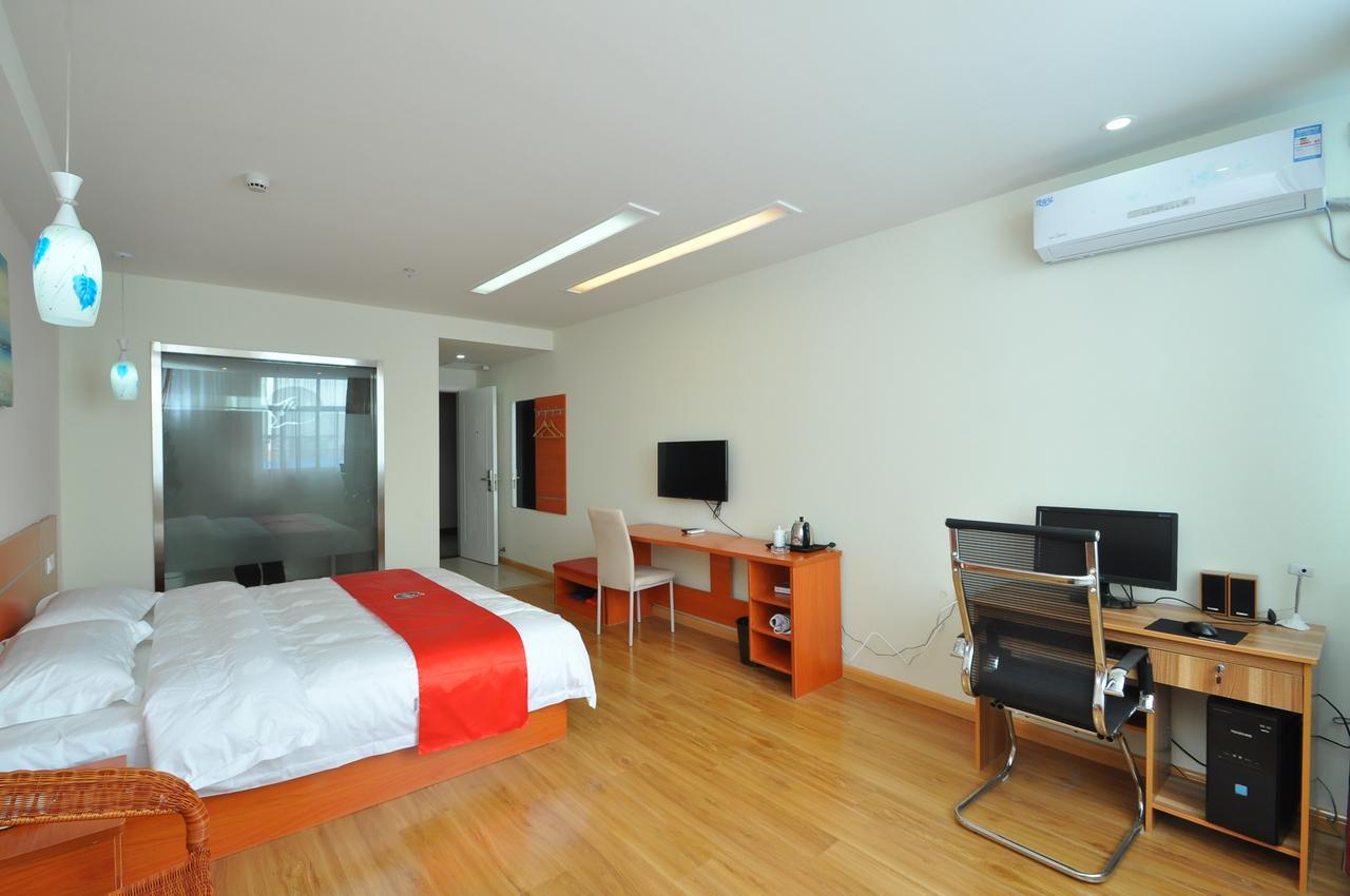 Thank Inn Chain Hotel West Eleven Road Mall Linyi  Eksteriør billede